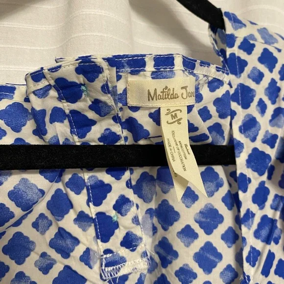 EUC Matilda Jane Sleeveless Blouse, Size Medium - Picture 3 of 5